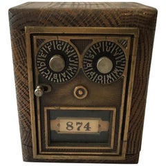 1940s Wood Bank by the Streeter Company