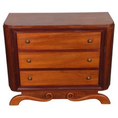 1940s wooden chest of drawers