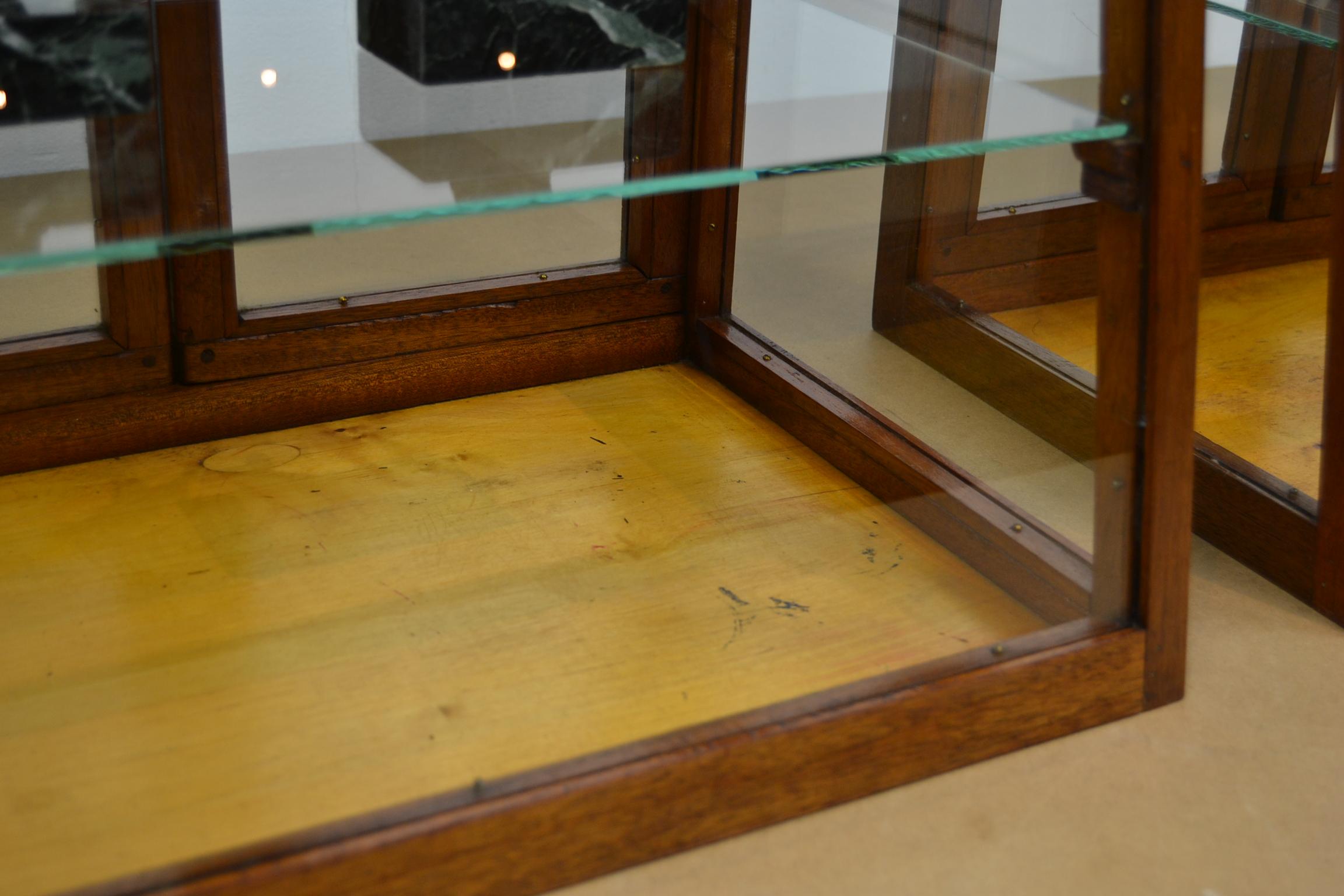 1940s Wooden Counter, Top Display, Showcase, 2 Pieces, Europe 7
