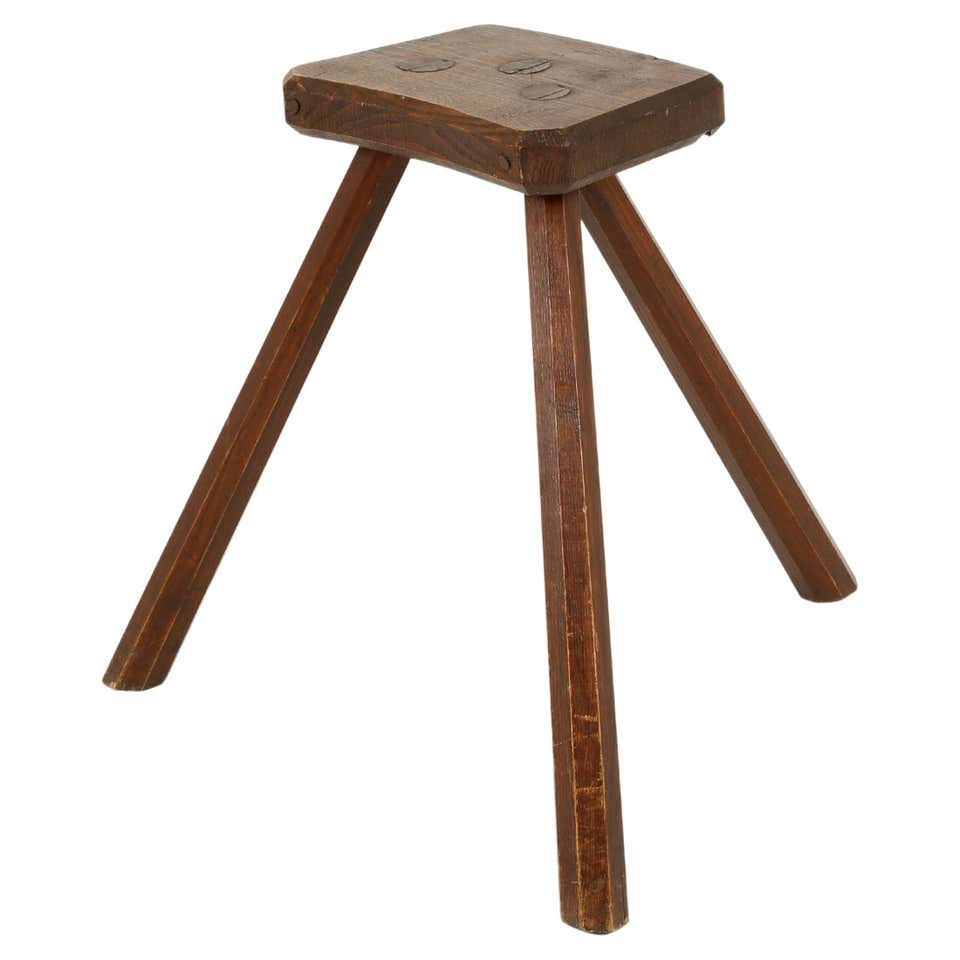 Cantilevered Work Bench Stools at 1stDibs