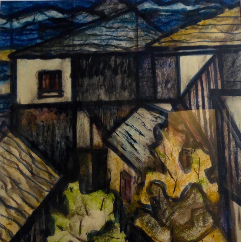 1940s Work on Paper by American Artist Norman Stiles Chamberlain 1 For