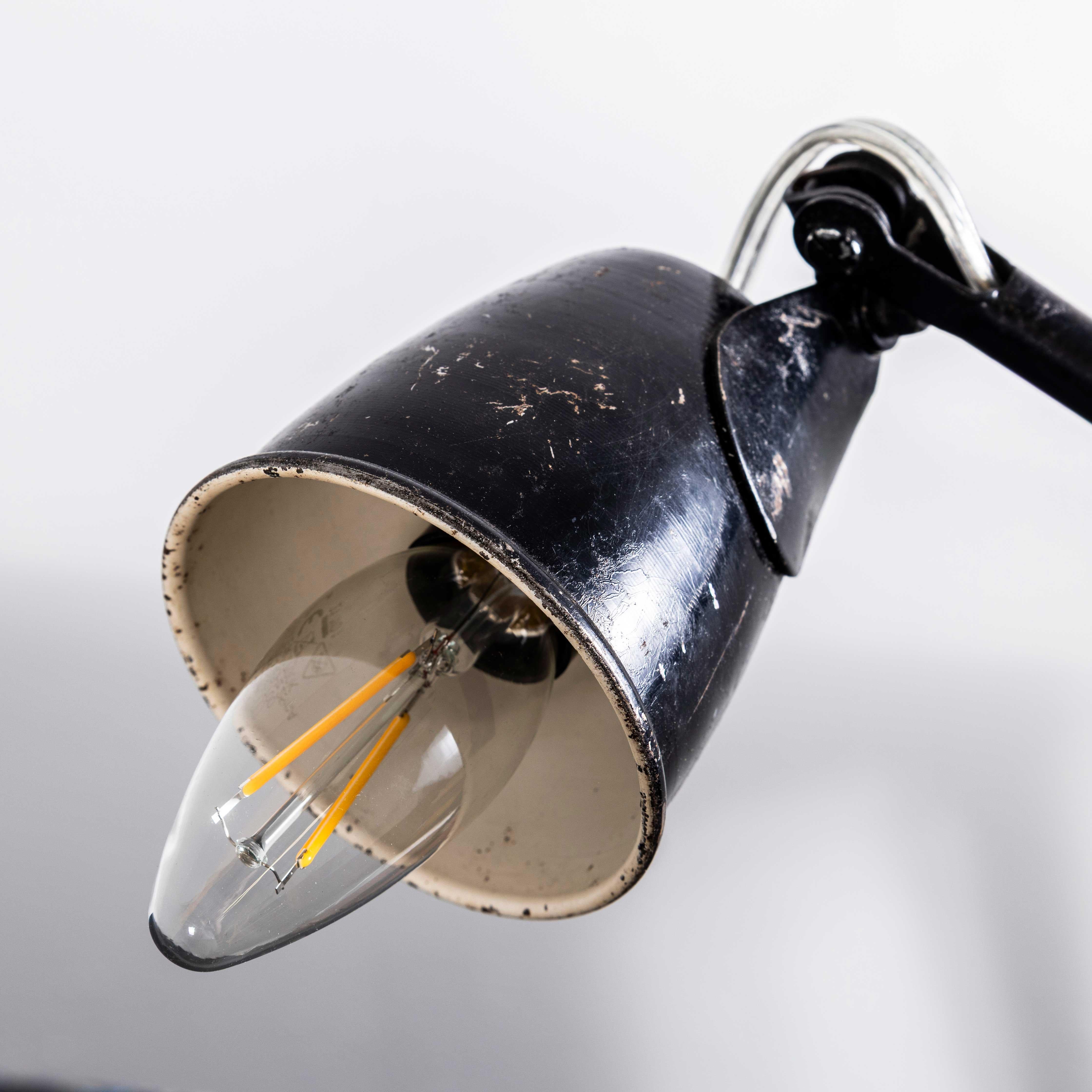 1940's Workshop Task Lamp By EDL For Sale 4