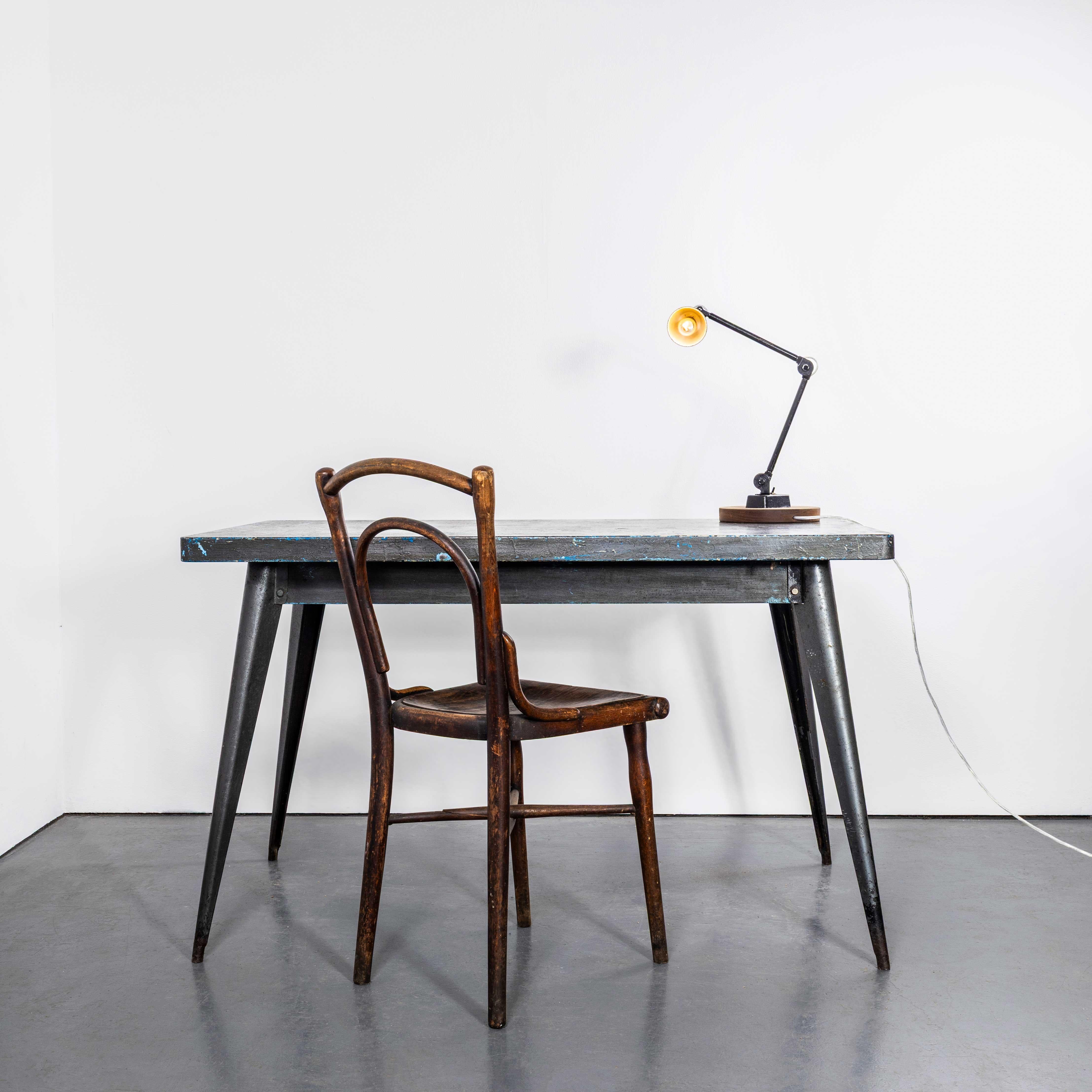 English 1940's Workshop Task Lamp By EDL For Sale