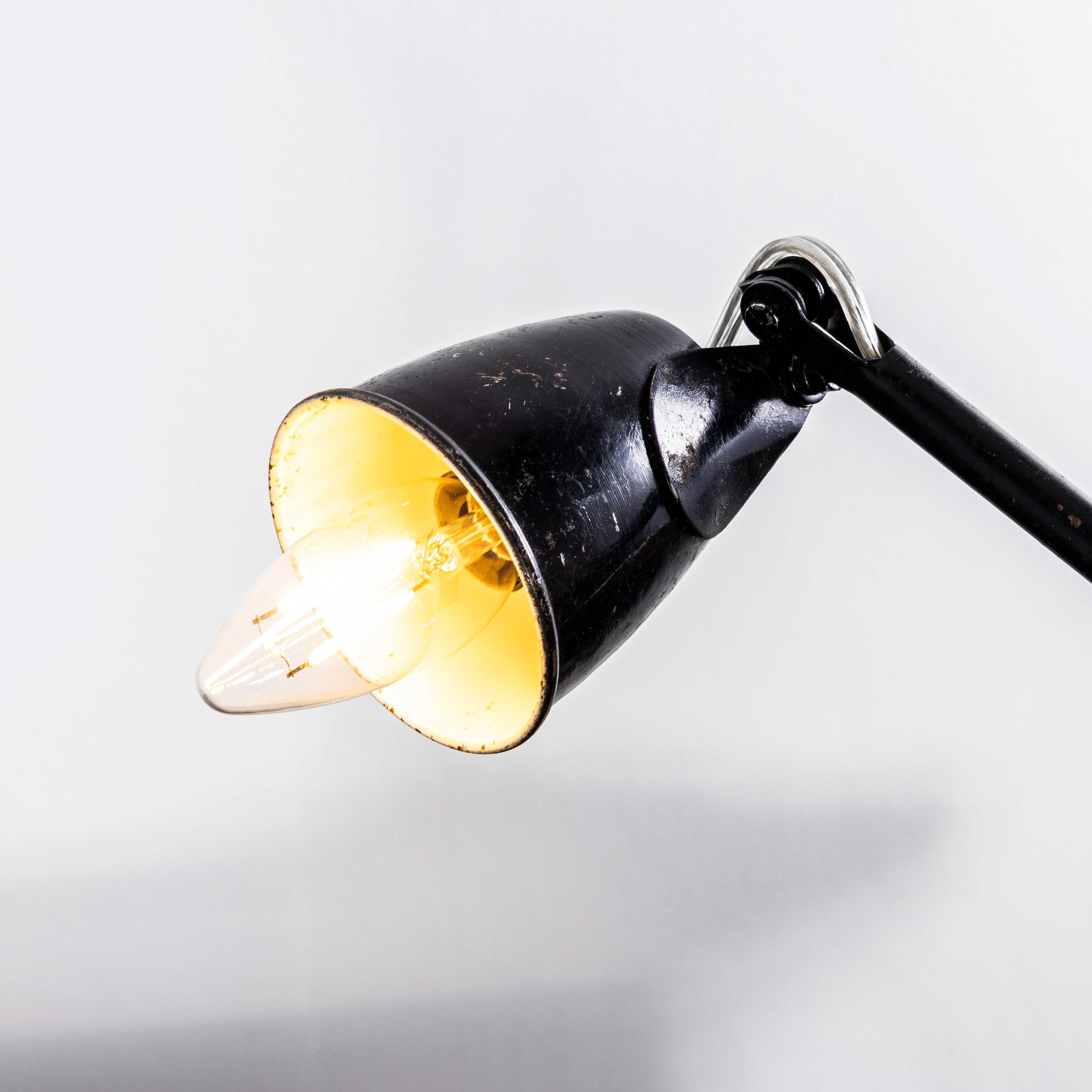 Mid-20th Century 1940's Workshop Task Lamp By EDL For Sale