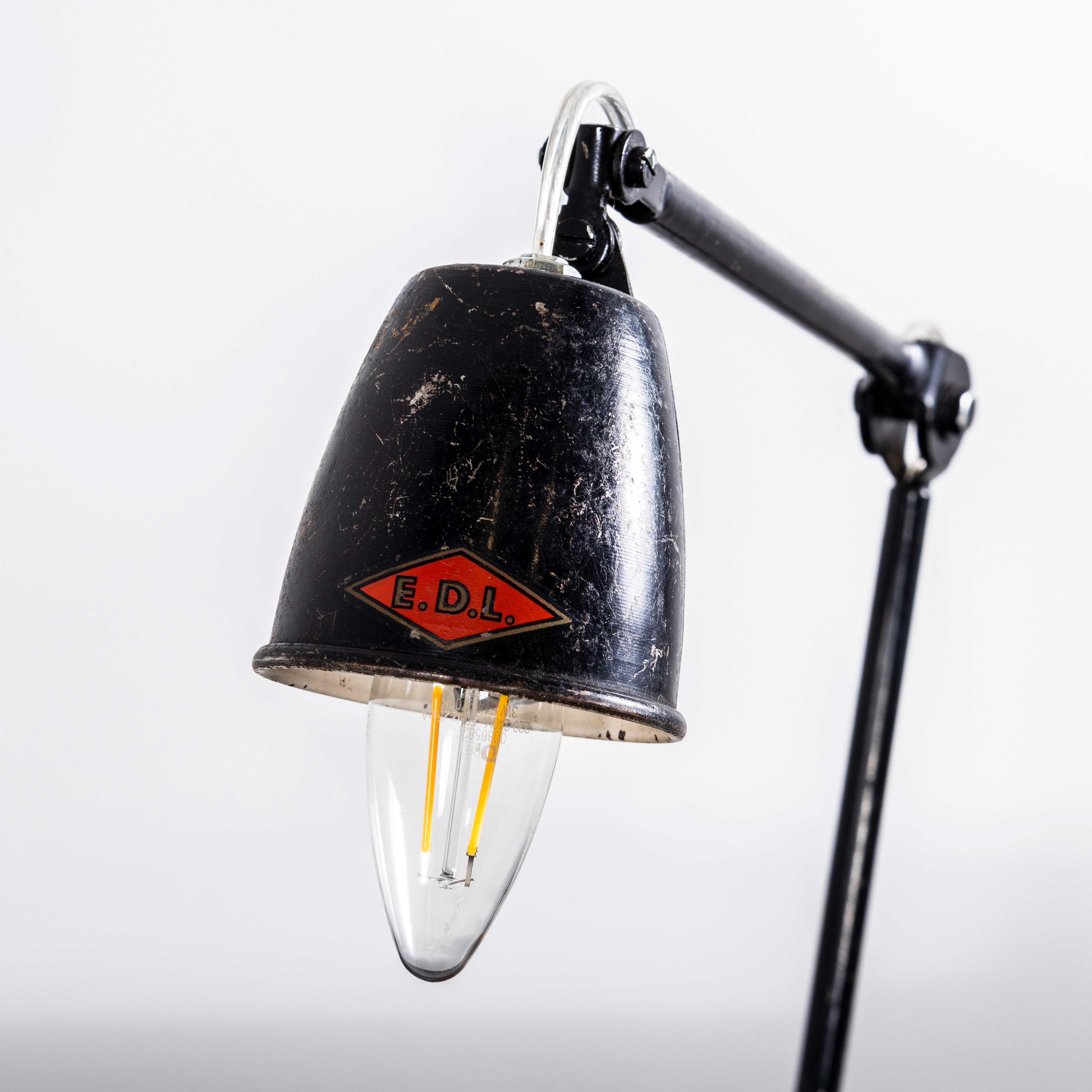 1940's Workshop Task Lamp By EDL For Sale 2