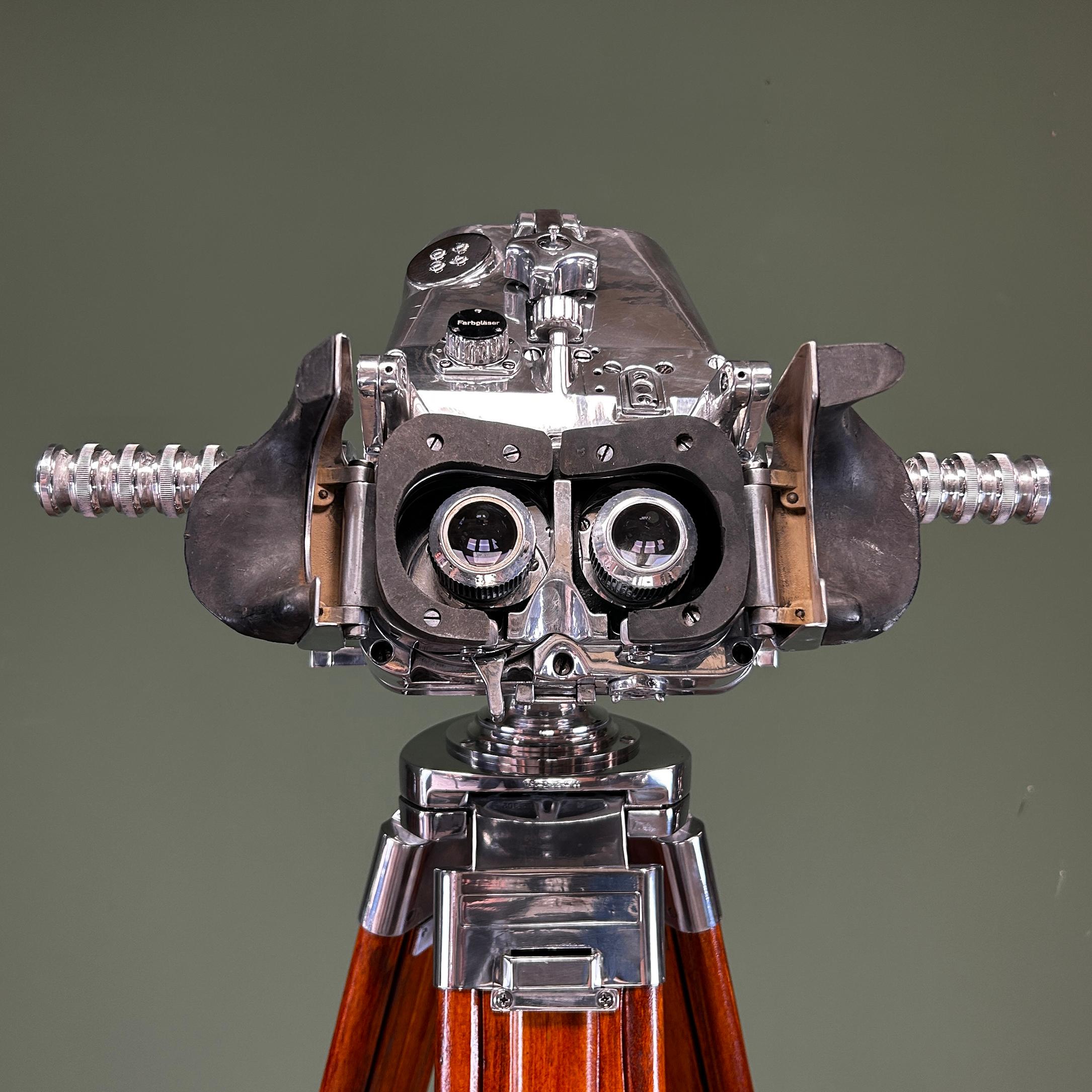 1940's WW2 Carl Zeiss BLC Flak 12x60 Anti Aircraft Binoculars 6