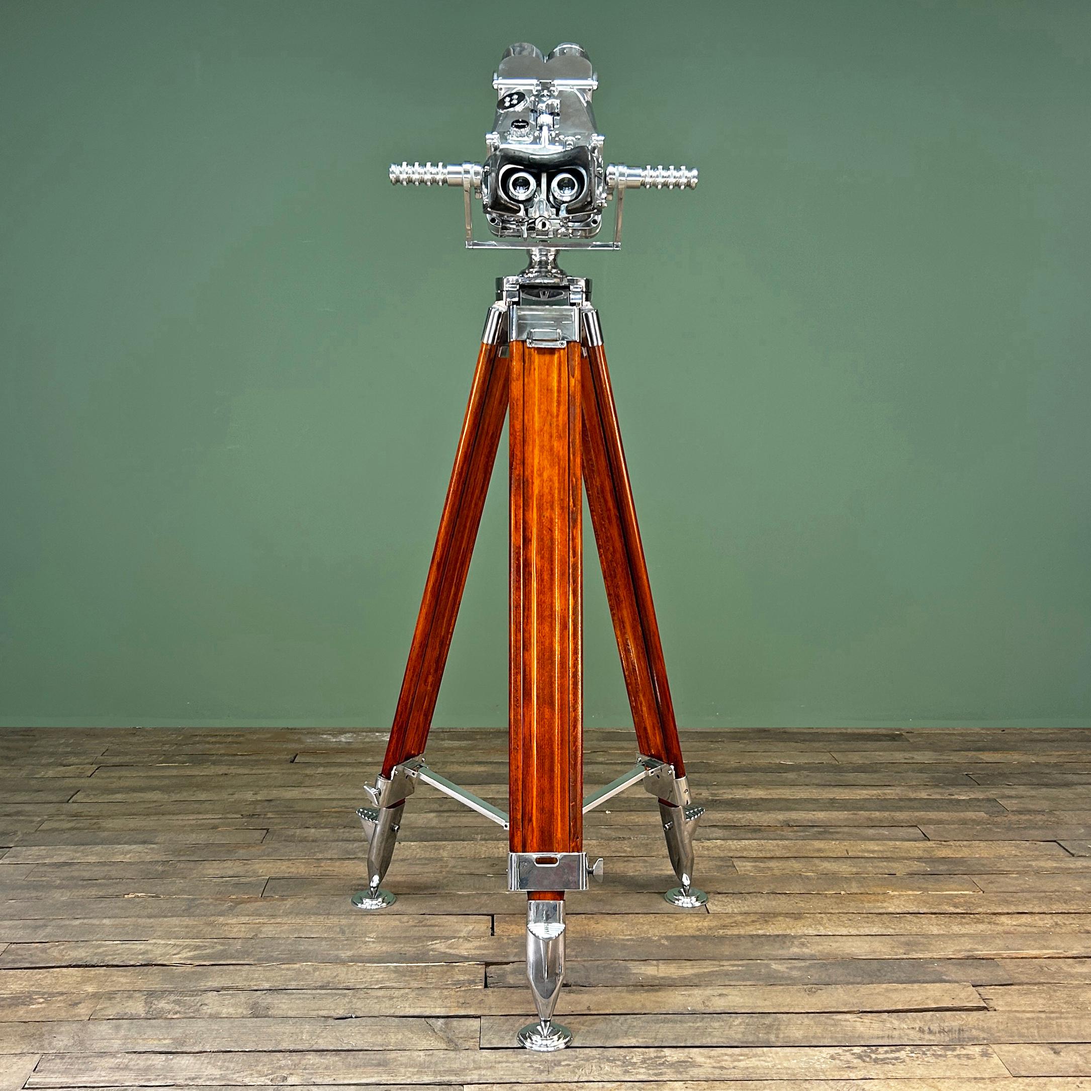 Allemand 1940's WW2 Carl Zeiss BLC Flak 12x60 Anti Aircraft Binoculars en vente