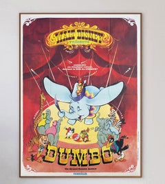 1941 Dumbo (French) Original Vintage Poster