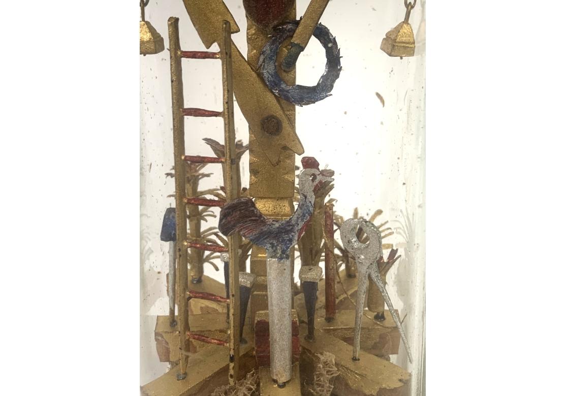 Bouteille d'art populaire de 1941 signée et datée en vente 3