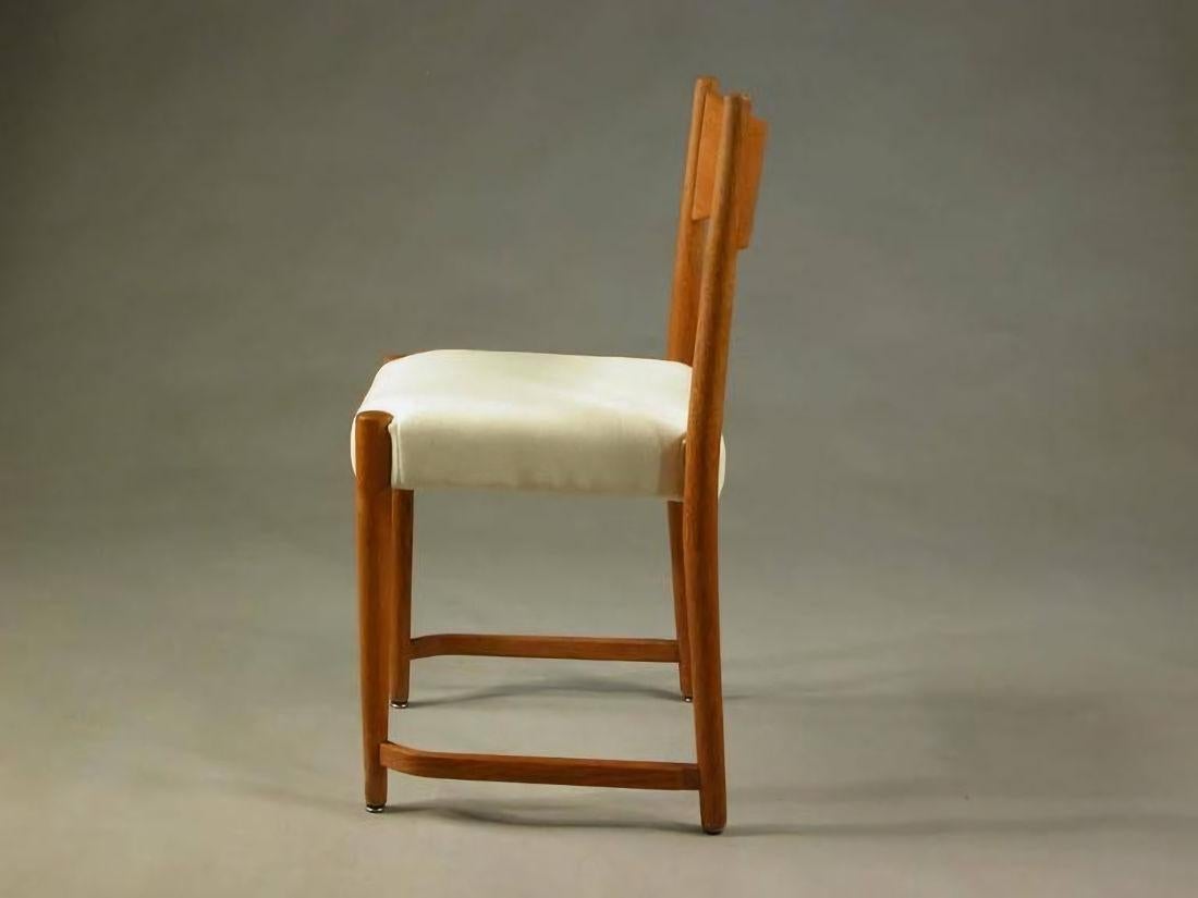 Scandinavian Modern 1941 Fully Restored Danish Hans J. Wegner Oak Dining Chair 