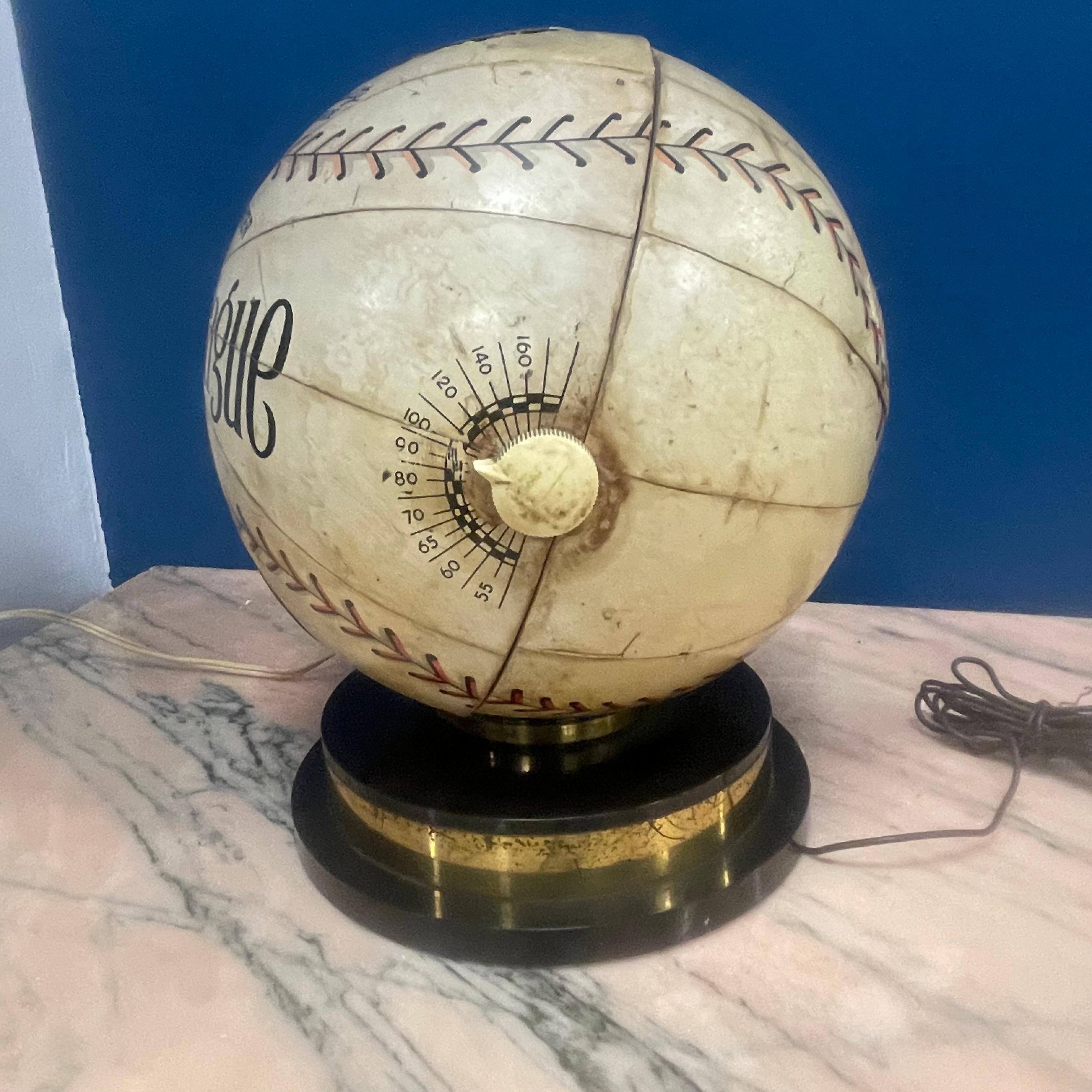 Art Deco 1941 Trophy Baseball Radio, Working Condition For Sale