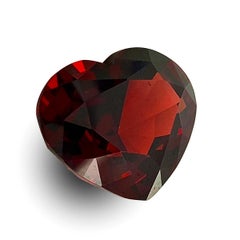 Natürlicher unerhitzter roter Granat Edelstein 19,42 Karat / JupiterGem