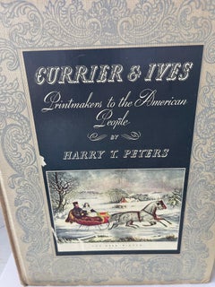 1942 "Currier & Ives: gli incisori del popolo americano" di Harry T. Peters - Libro