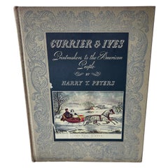 1942 "Currier & Ives: gli incisori del popolo americano" di Harry T. Peters - Libro