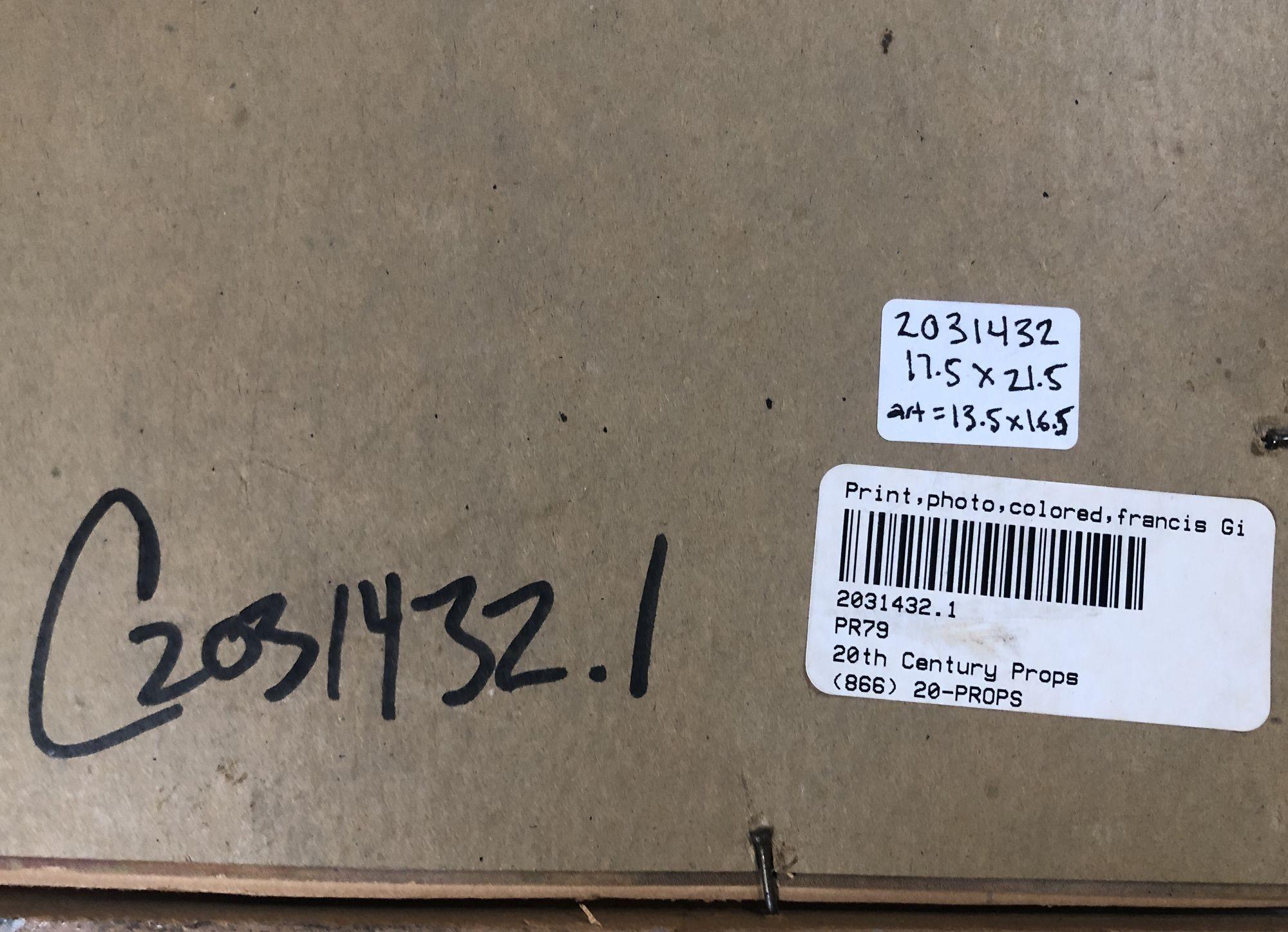 Ritratto di Frances Gifford Hollywood del 1942 stampato da George Hurrell, incorniciato In condizioni ottime in vendita a Van Nuys, CA