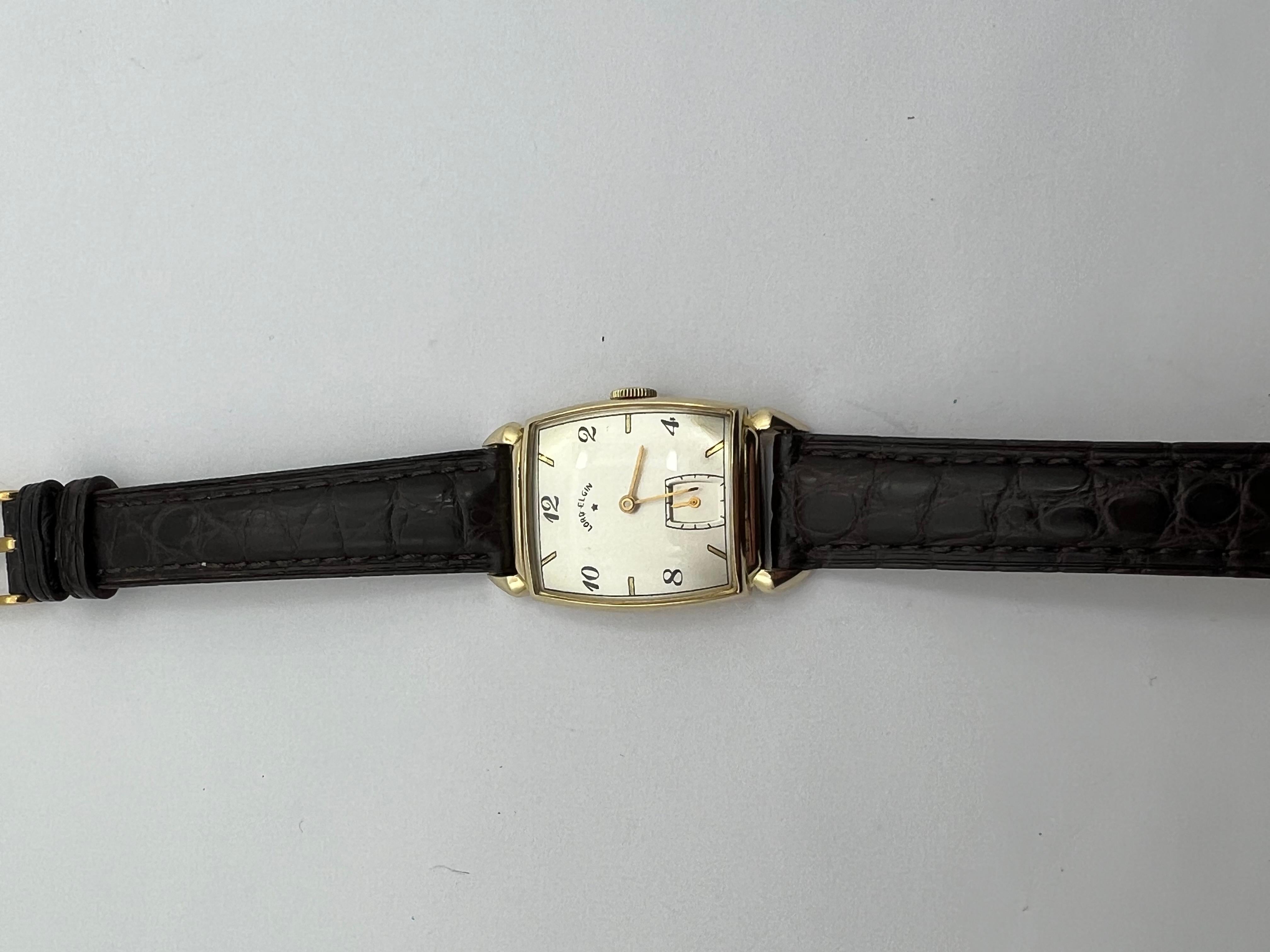 Approximately 1942 model 4806A. 14 karat yellow gold filled “Lord Elgin” that has had a total restoration. 

You know me, I have to give some history to you  better understand what you are looking at. The better you are informed, the more