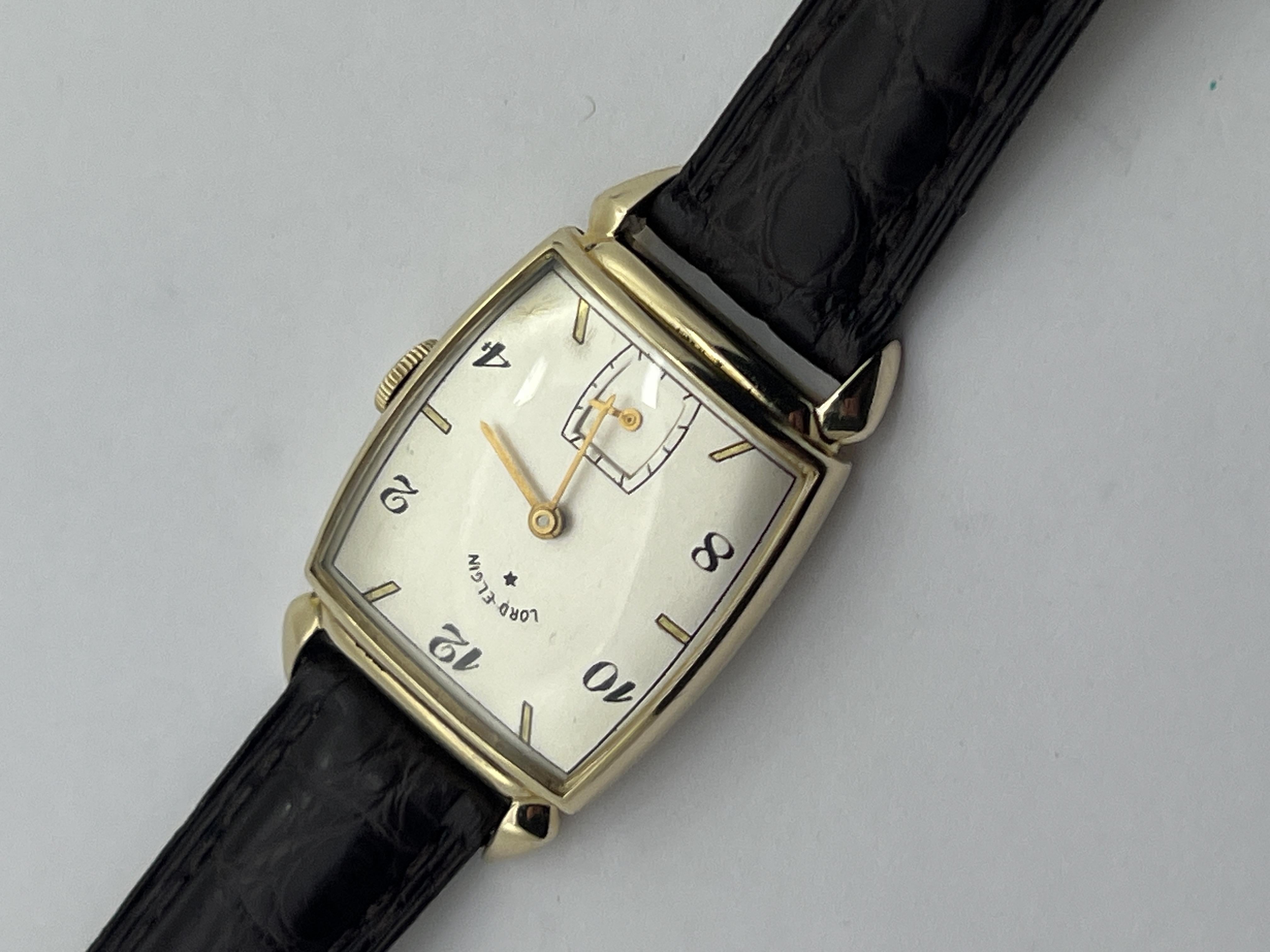1942 Lord Elgin Caliber 559 21 Jewels. Christmas 1943 For Sale 1