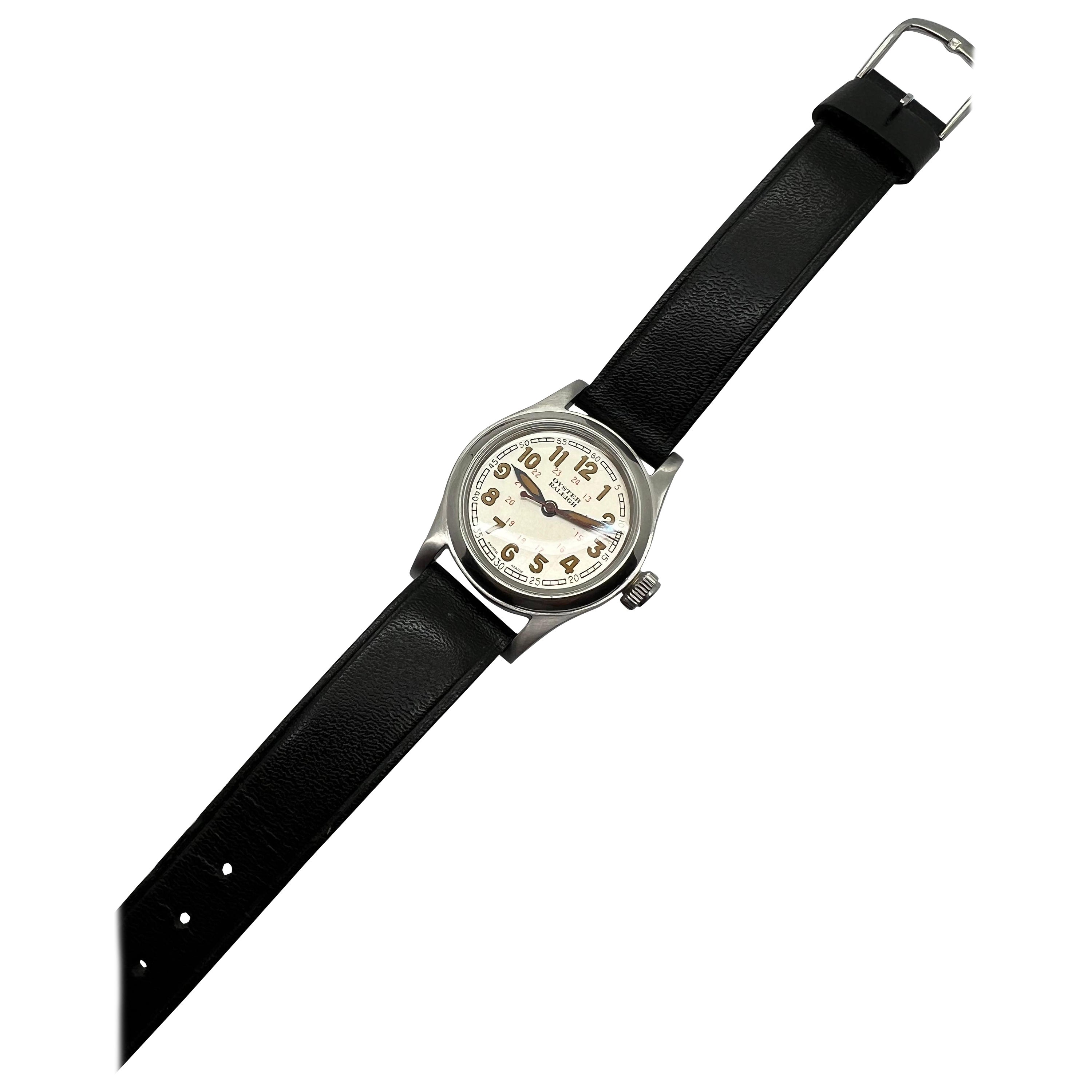 1942 Rolex "Raleigh" Acero inoxidable. ¡Restauración total! en venta