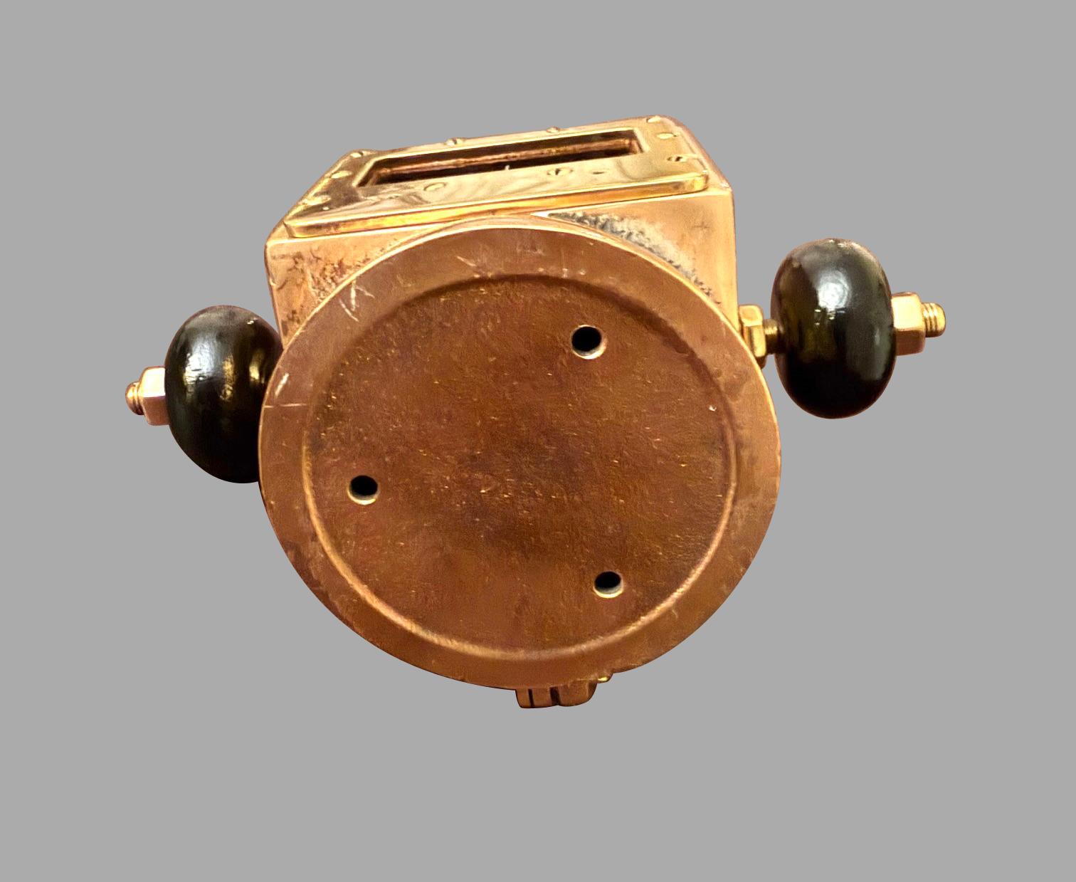 1942 U.S. Navy Bureau of Ships Boussole montée par Longines Wittnauer Watch Co. en vente 3