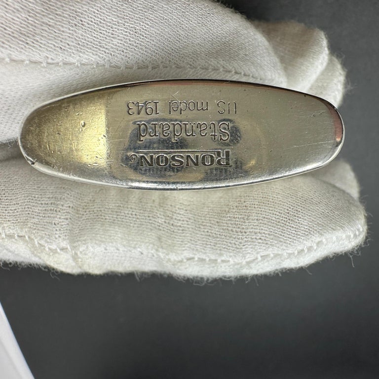 Ronson “1943” Limited Edition 100 Year Anniversary Silver