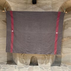 1943 Original Military Swiss Army Wool Blanket