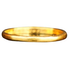 1943 Ring massiv 23K Gold Ø US8.75 / 2.8gr