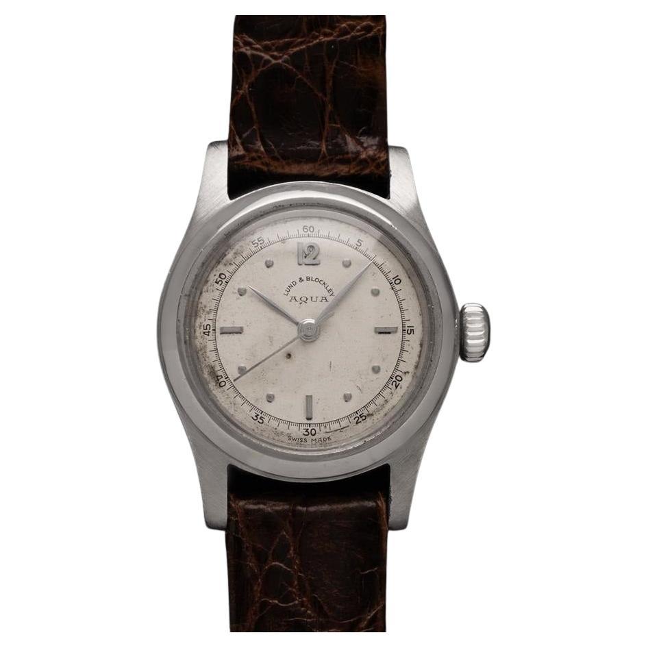 1943 Rolex Very Rare Lund
Blockley Oyster Aqua Vintage Mens Midsize World War