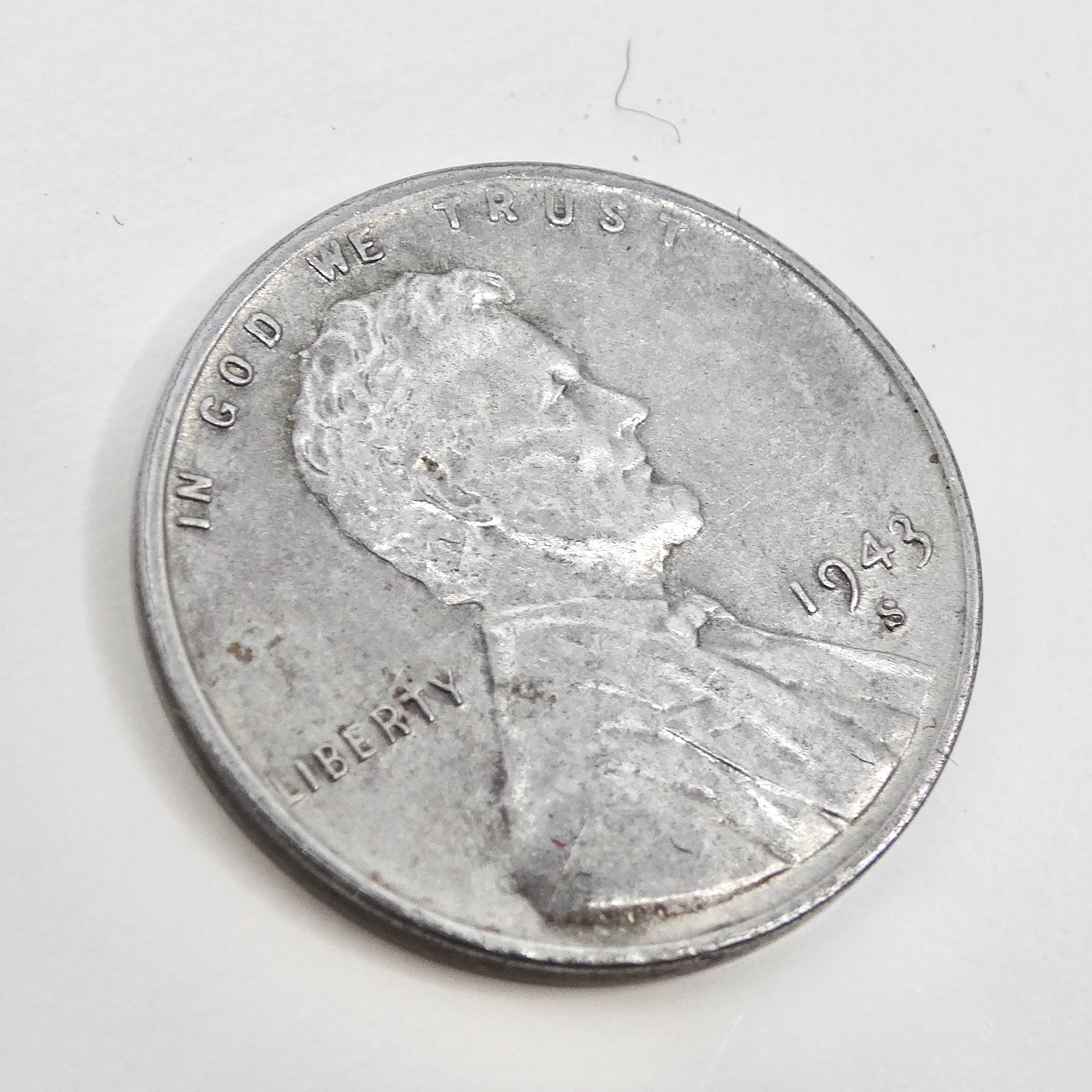1943 Steele Lincoln Cent für Damen oder Herren im Angebot