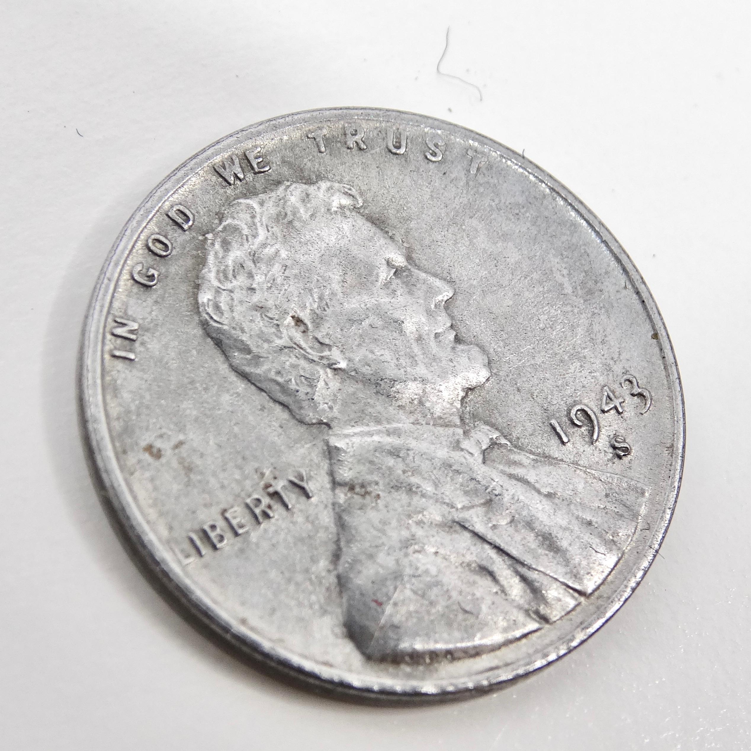 1943 Steele Lincoln Cent im Angebot 1
