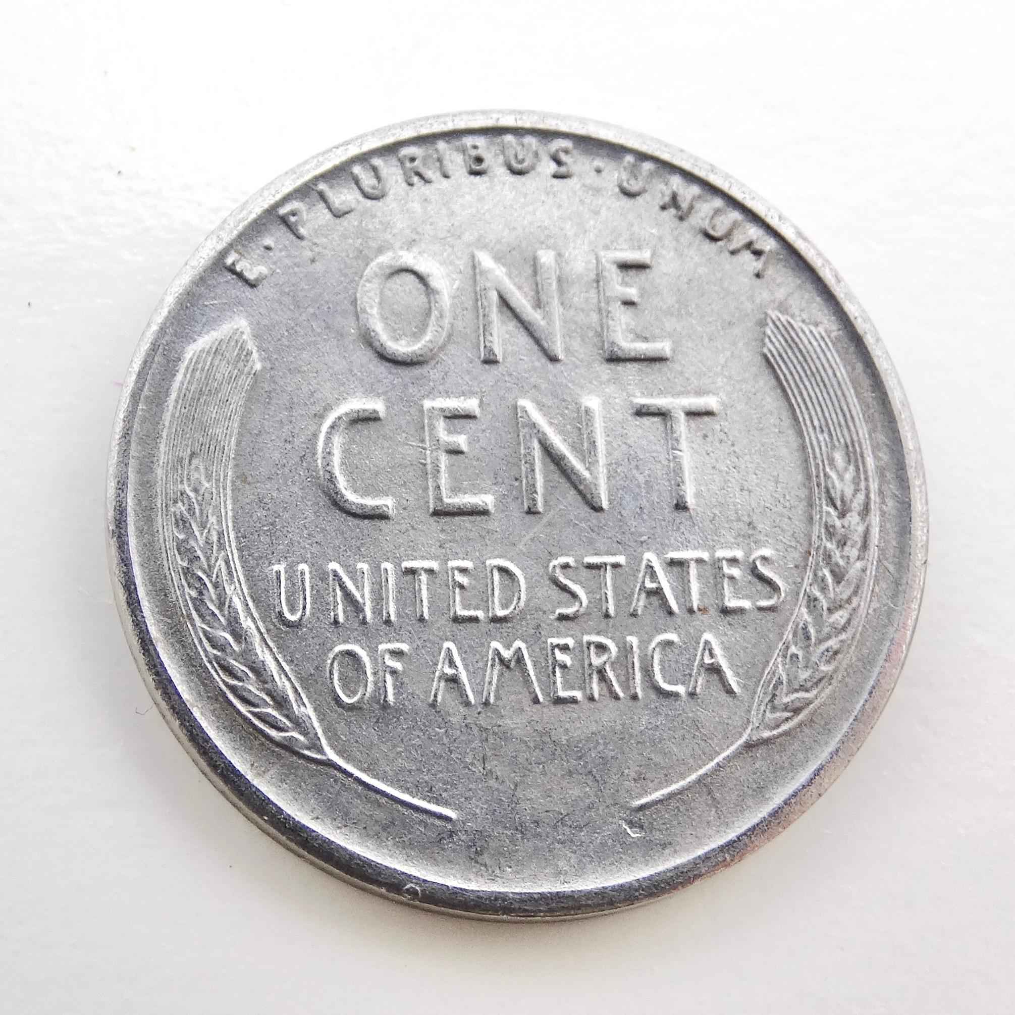 1943 Steele Lincoln Cent im Angebot 2