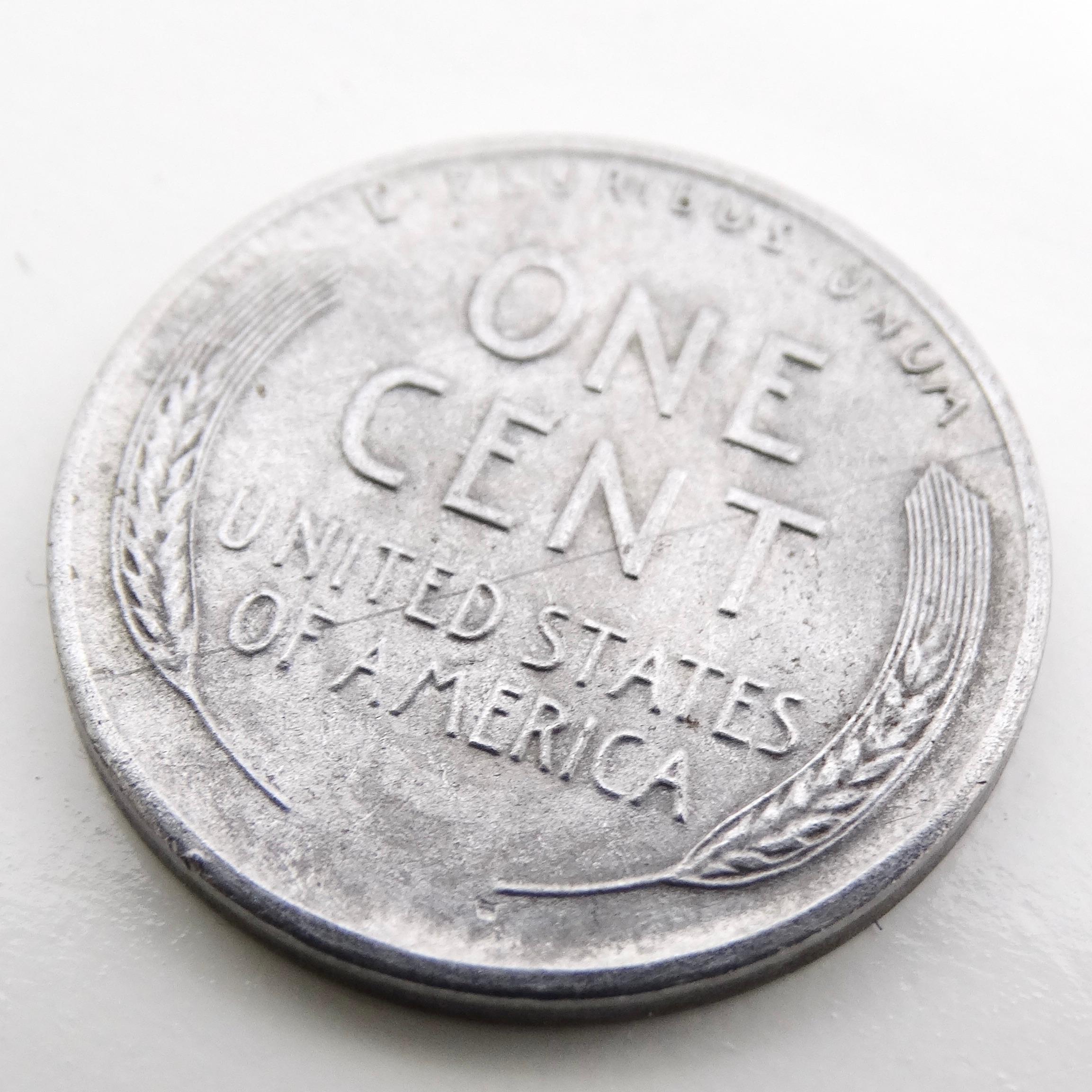 1943 Steele Lincoln Cent im Angebot 4