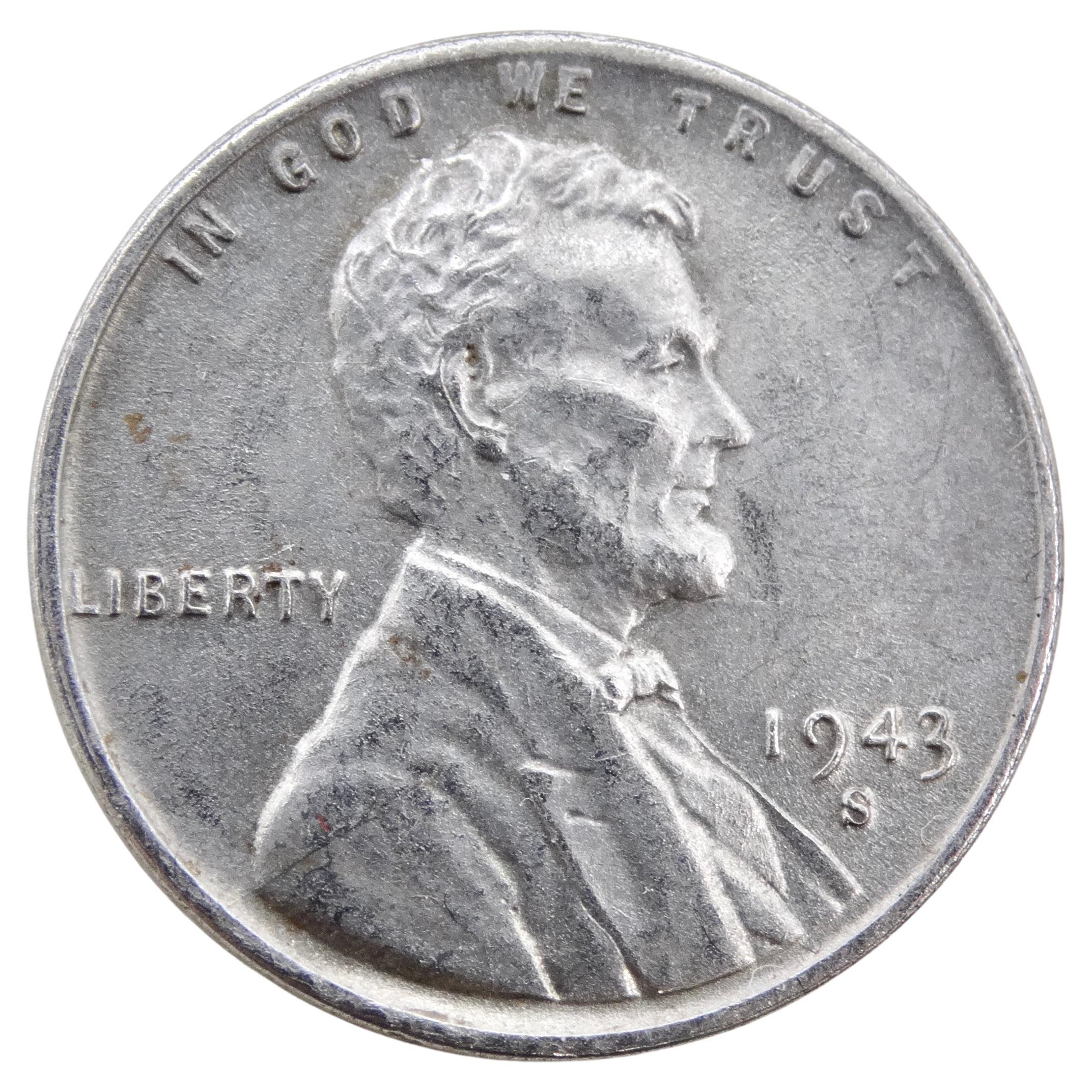 1943 Steele Lincoln Cent im Angebot