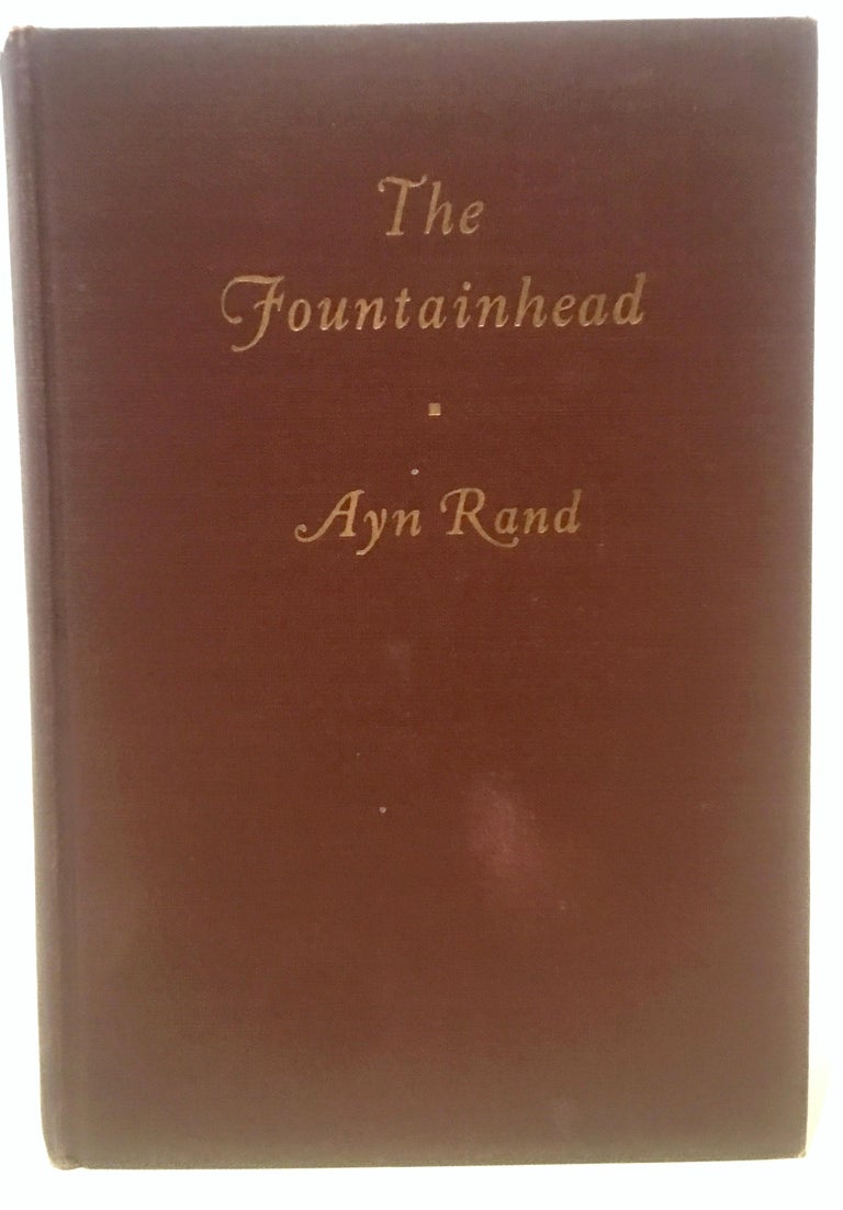 1st Edition The Fountainhead Book by, Ayn Rand', Blakiston Company
