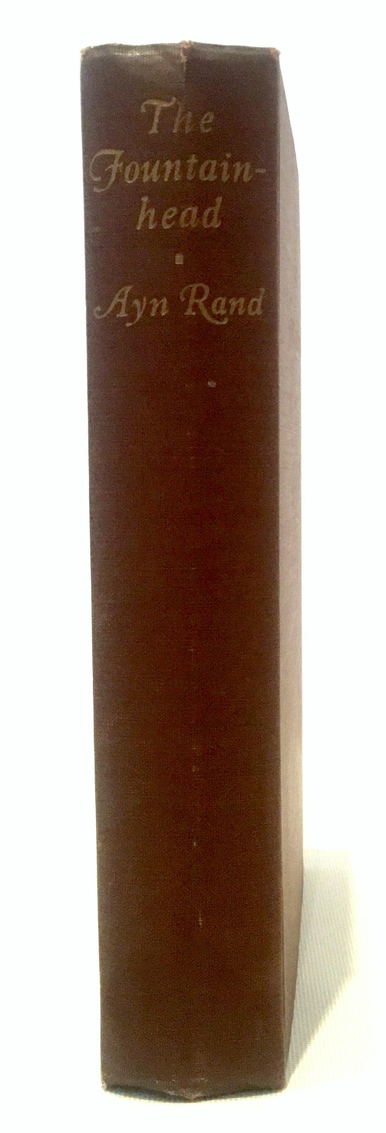 1st Edition The Fountainhead Book by, Ayn Rand', Blakiston Company