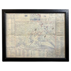 1943 "USO Map Guide to Washington" by Allen F. Free, Published by the U.S.O.
