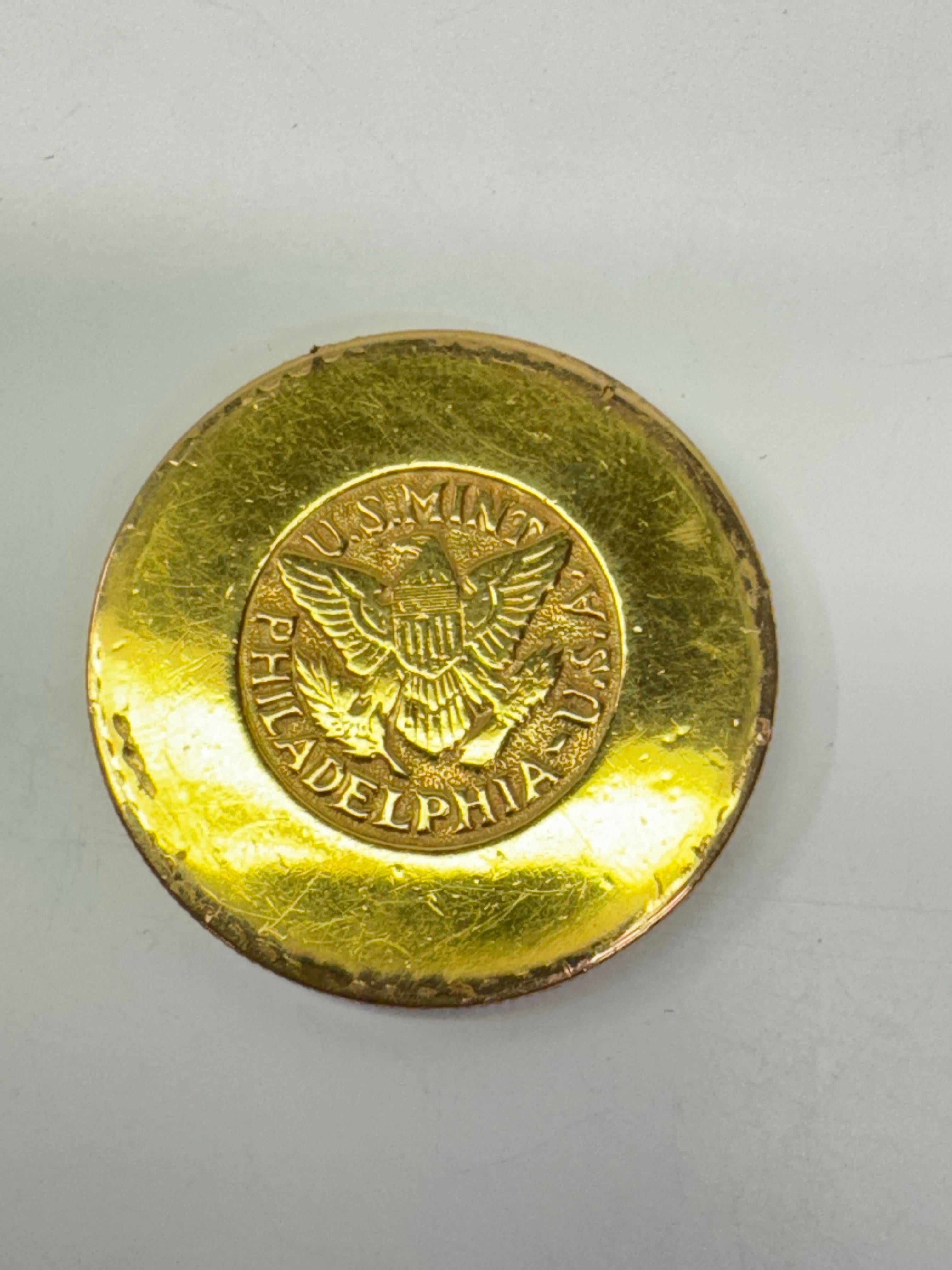 1945-46 Arabia Saudita Aramco Oro Zecca di Philadelphia in vendita 1