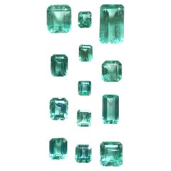19.45 Carats Nigeria Emerald Octagon Cut Stone Layout Fine Jewelry Natural Gem