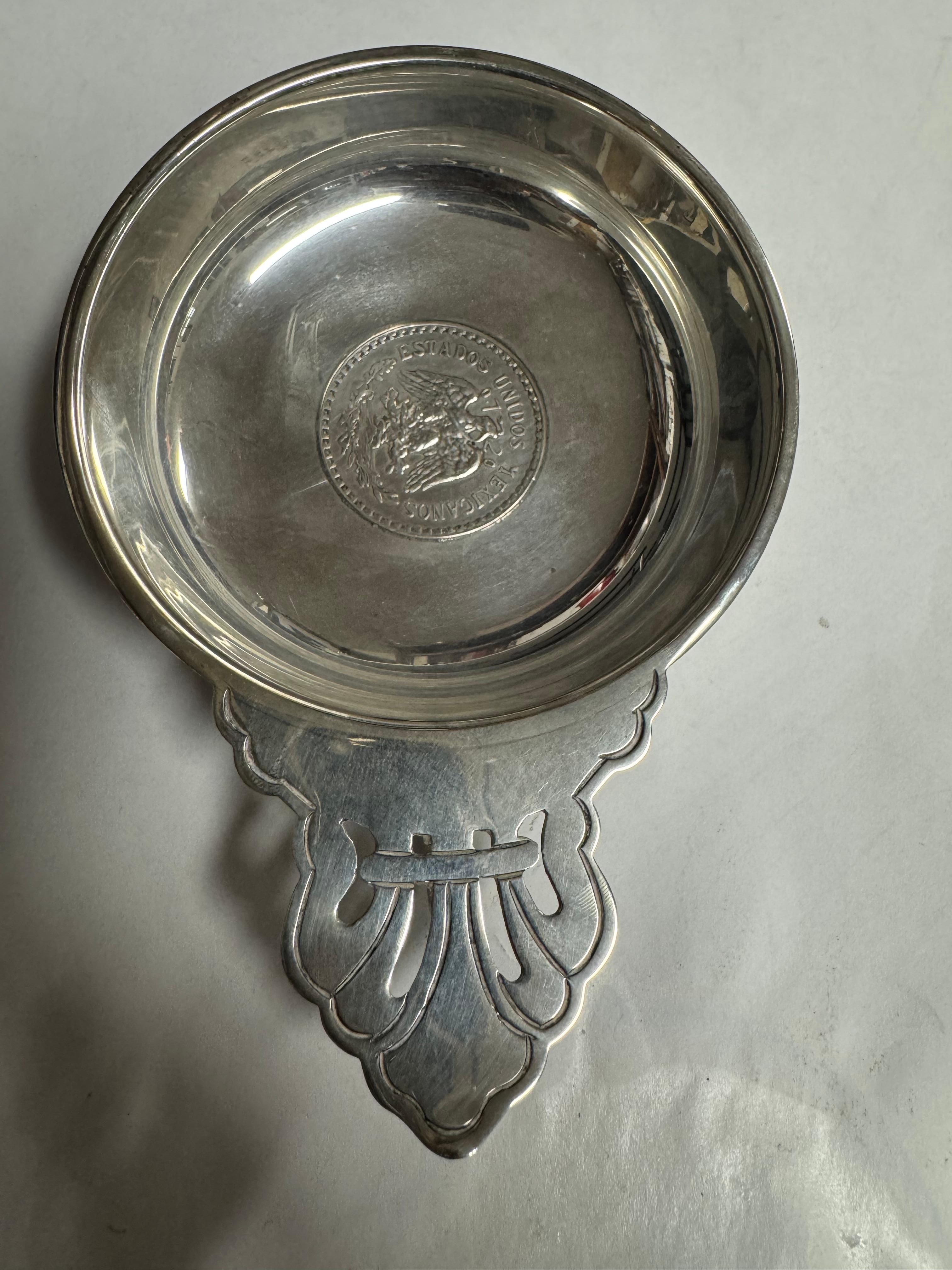 1945 Mexikanische .925 Sterling Silber Porringer im Zustand „Gut“ im Angebot in Pasadena, TX