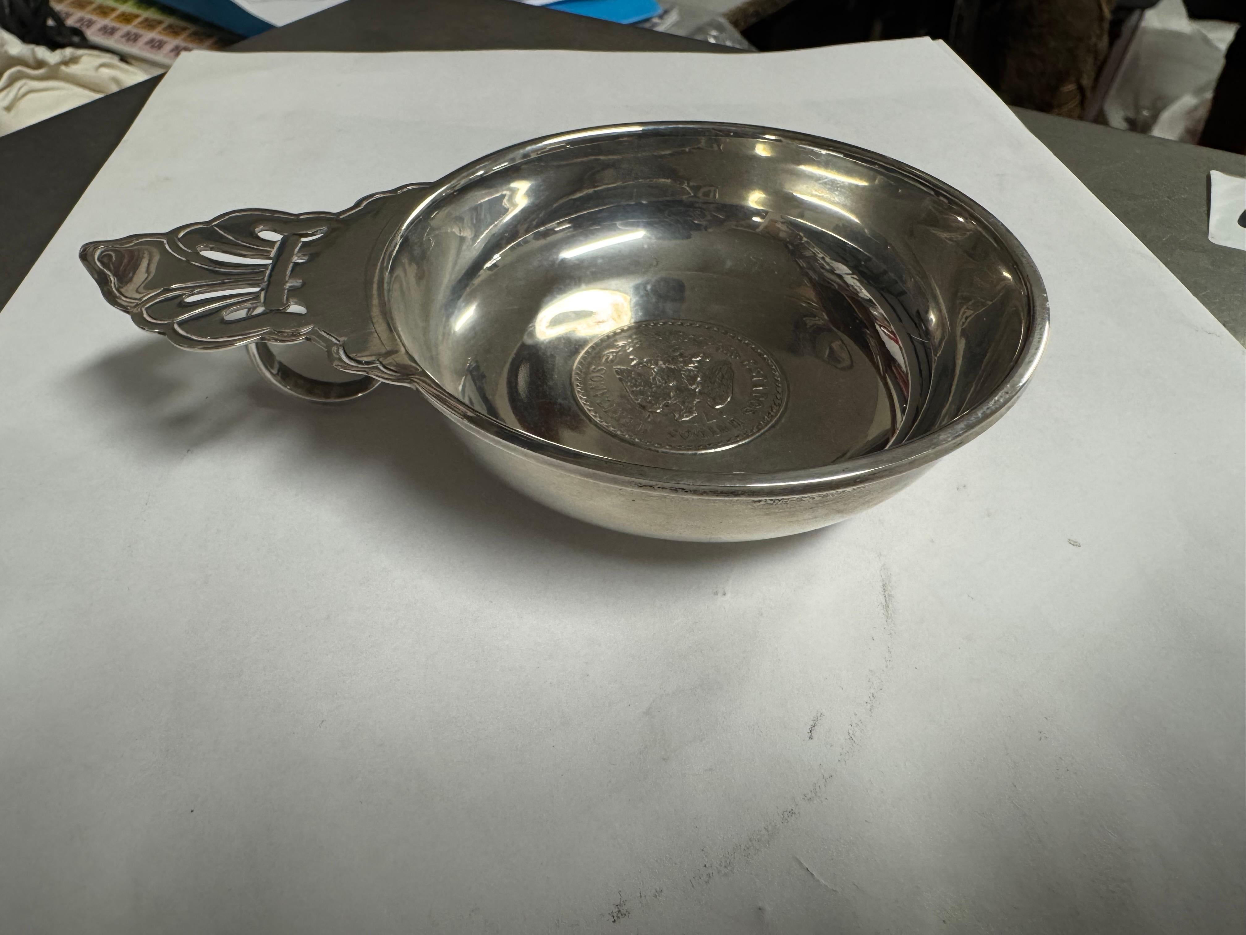 1945 Mexikanische .925 Sterling Silber Porringer (20. Jahrhundert) im Angebot