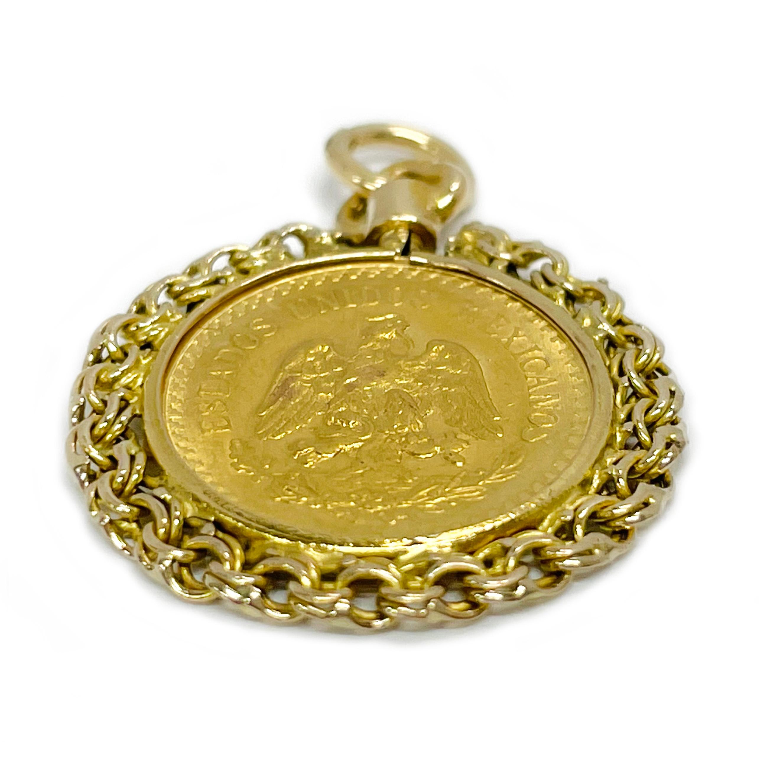 dos pesos y medio oro 1945