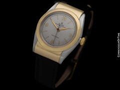 1945 Rolex Rare Hooded Bubbleback Ref. 3065, Gold & SS - Original with Warranty