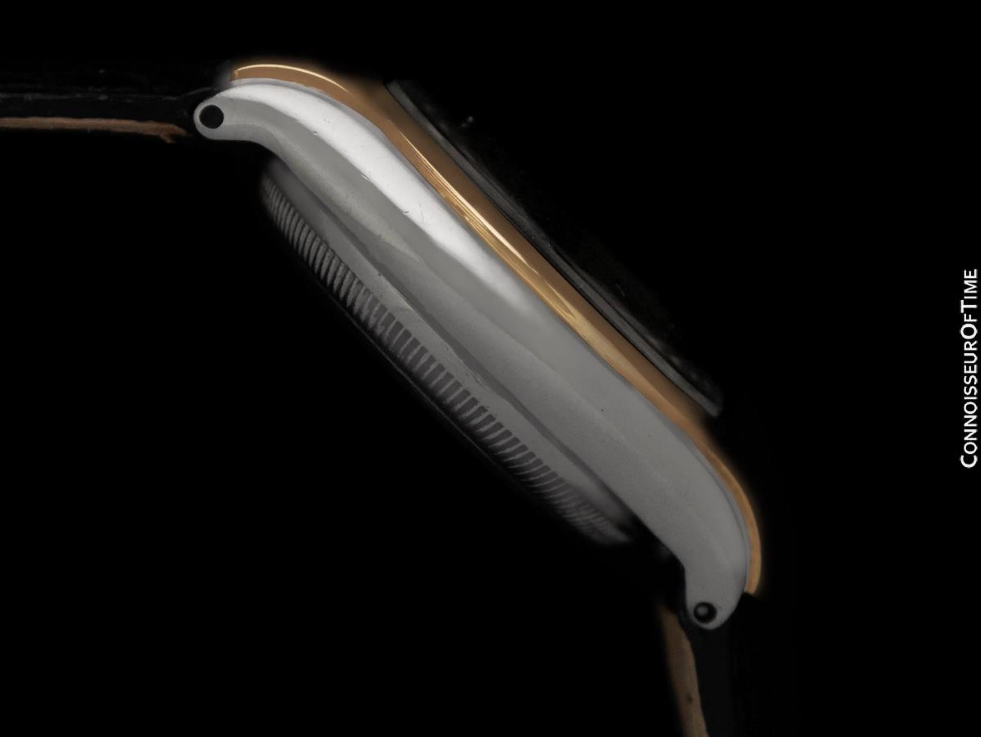 Uomo 1945 Rolex Rare Hooded Bubbleback Ref. 3065, Oro & SS - Originale con garanzia in vendita