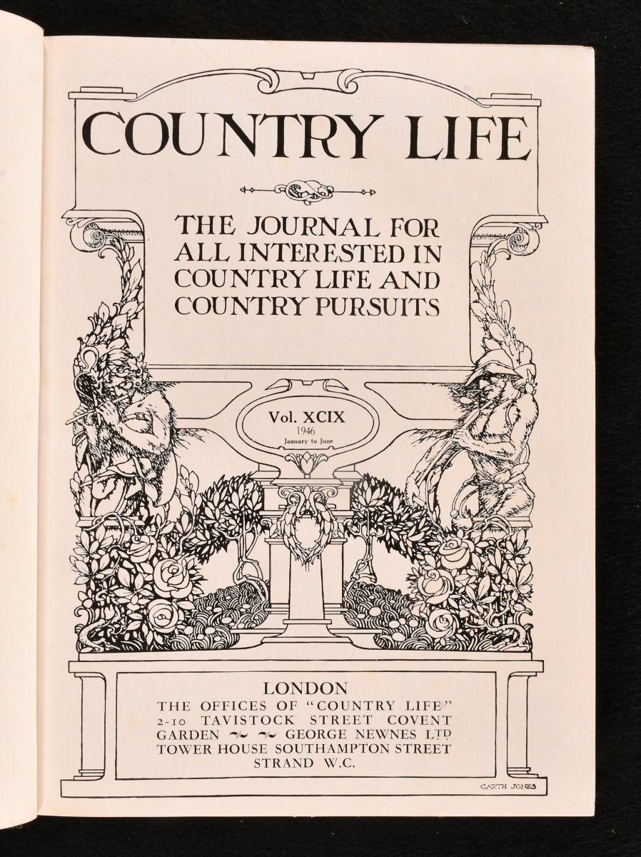 1946-1954 Country Life In Good Condition For Sale In Bath, GB