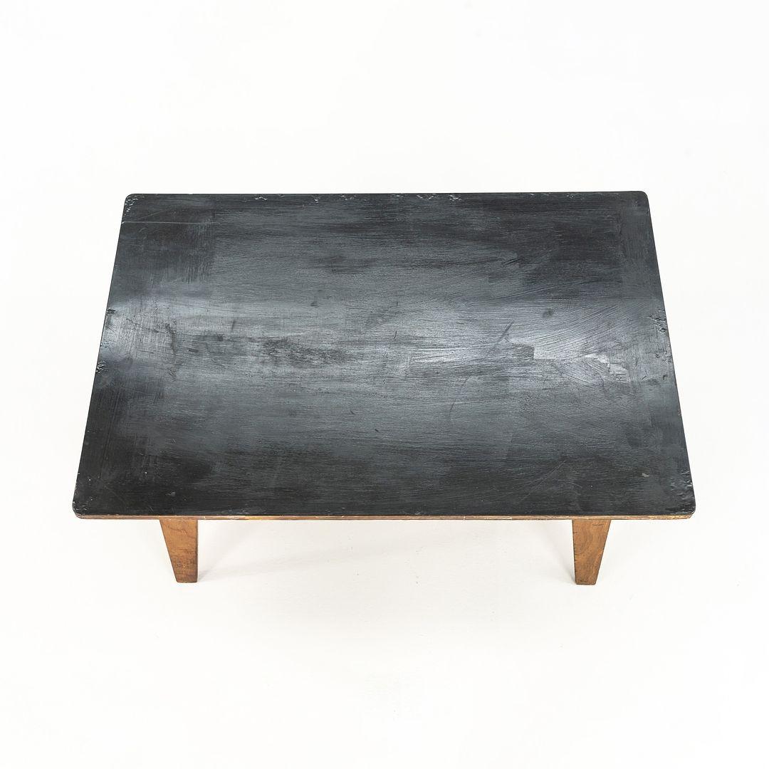 1946 Table basse Eames Evans Herman Miller OTW en contreplaqué de bouleau avec plateau noir en vente 2