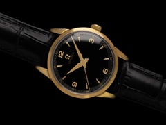 1946 Omega 30 T2 Based Classic Vintage Mens Handwound Watch - 18K Gold Plated