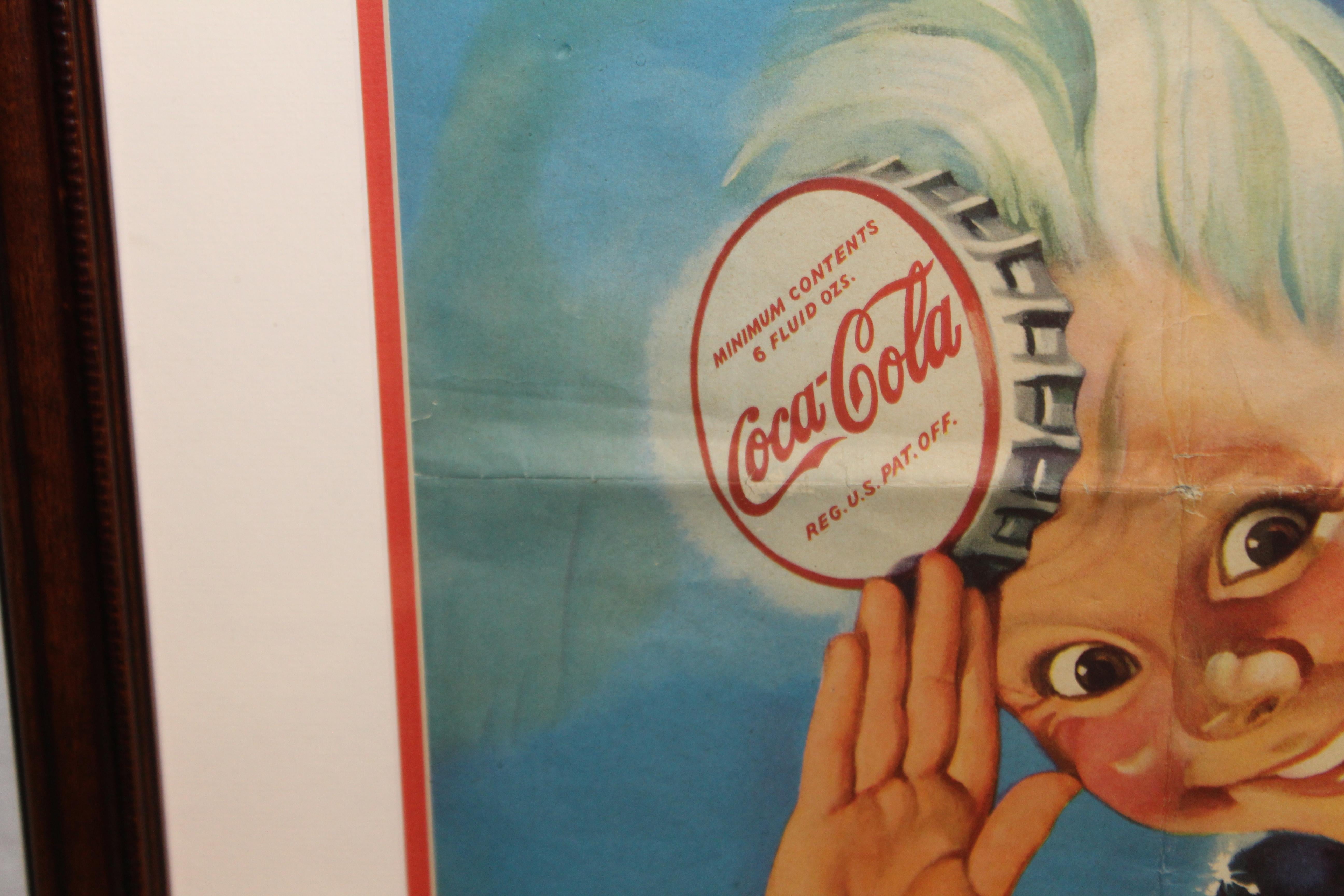 American 1946 Original Coca Cola Calendar 