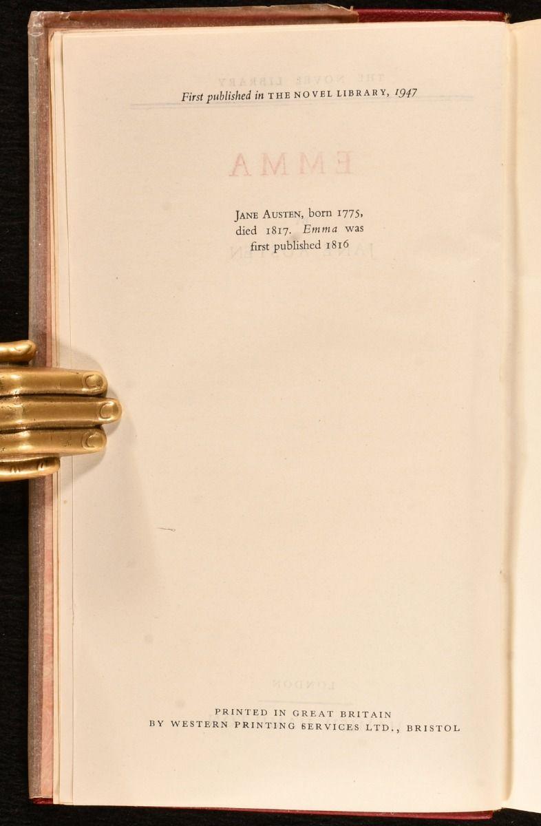 1947-1949 Les œuvres de Jane Austen en vente 1