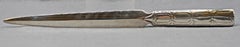1947-55 Tiffany & Co. Sterling Silver Deco-Art Moderne Letter Opener