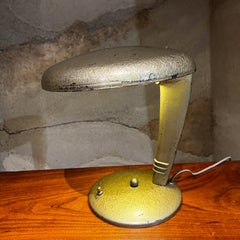 1947 Antique Gold Cobra Desk Lamp by Jean Otis Reinecke Faries