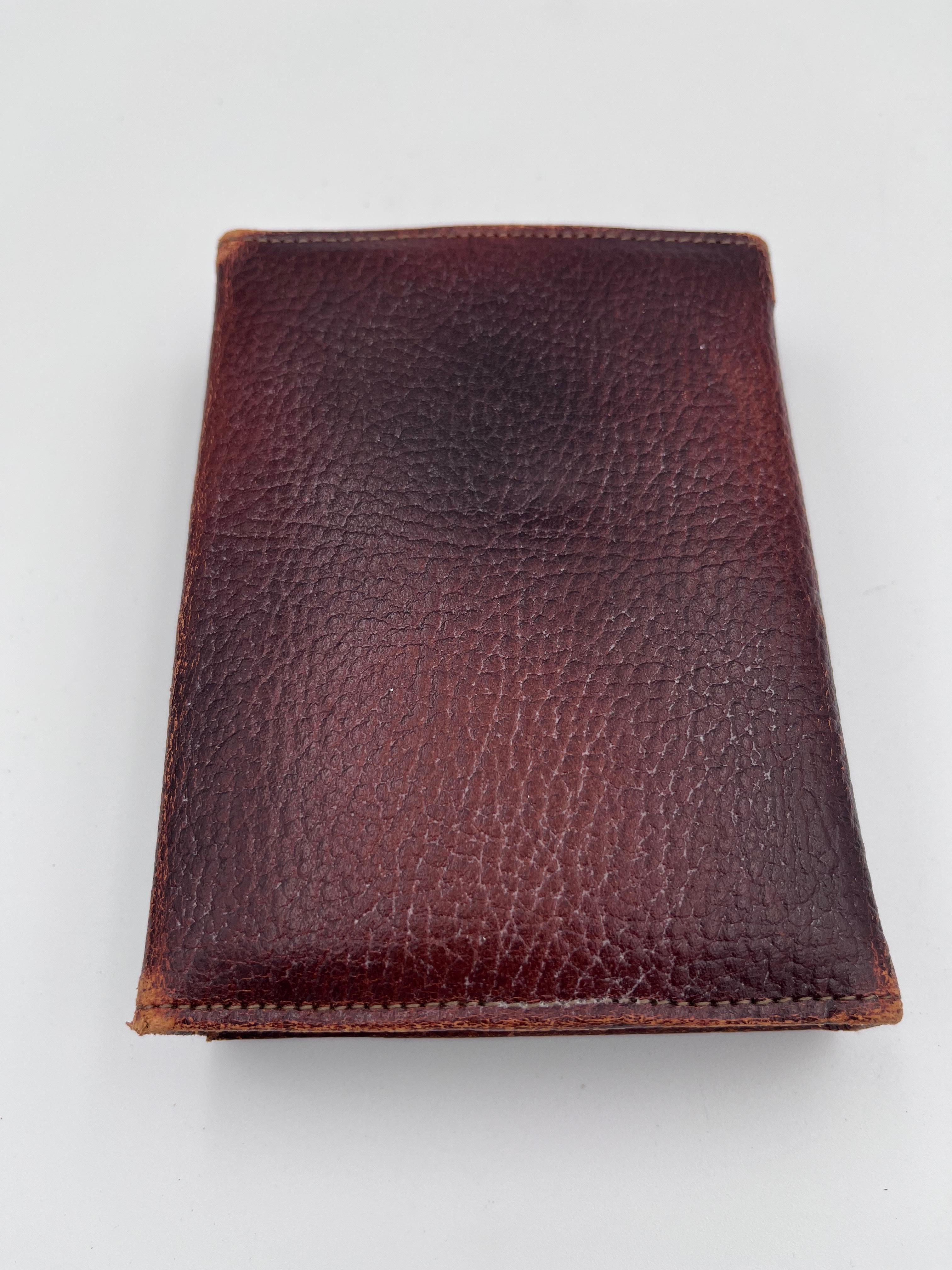 1947 Esquire Pin Up Zebra Cheetah Bridge Jeu de cartes de poker dans un étui en cuir en vente 8